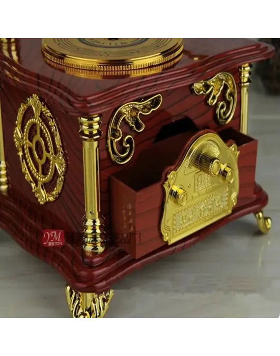 Nostaljik Gramofon Müzik Kutusu