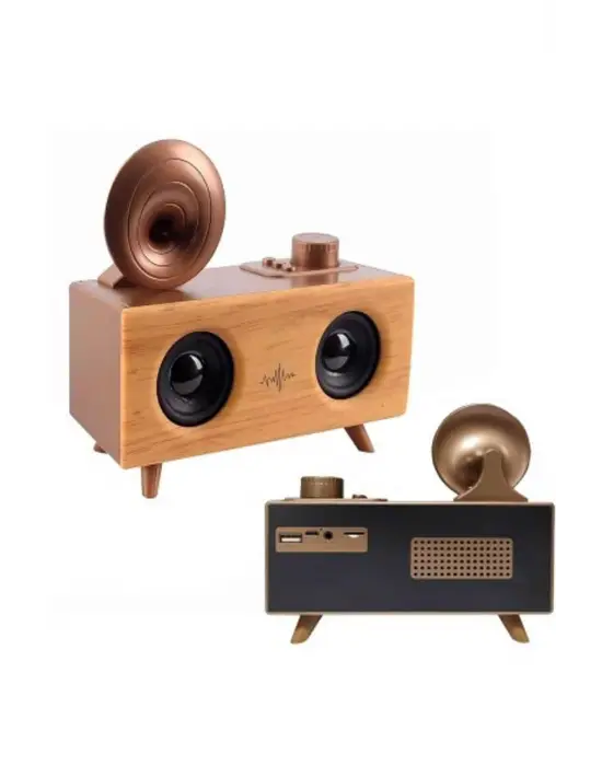 Nostaljik Radyo Bluetooth Bağlantılı Şarjlı Yüksek Ses Kaliteli