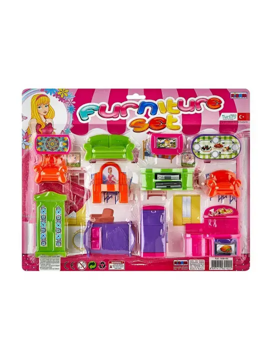 NZM-102 Nizam, Mini Furniture - Büyük Eşya Seti / +3 yaş