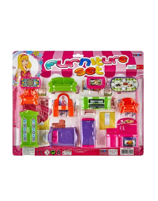 Omarı Nizam Mini Mobilya Seti - Çocuklar İçin Özel Tasarım