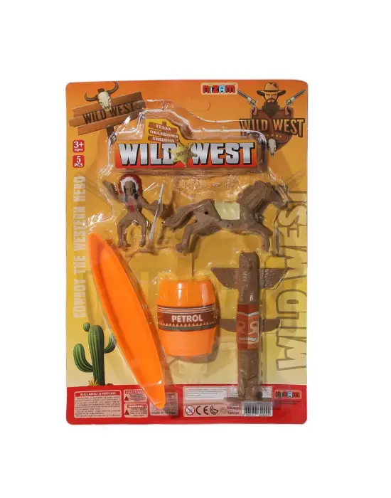 Omarı Küçük Vahşi Batı Oyun Seti - Eğlenceli Yaratıcı Oyunlar