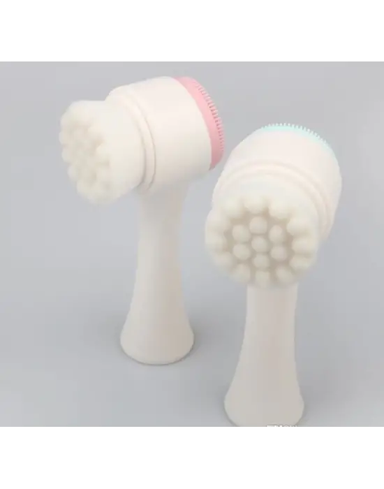 Ocean Çift Taraflı Cilt Ve Yüz Temizleme Fırçası