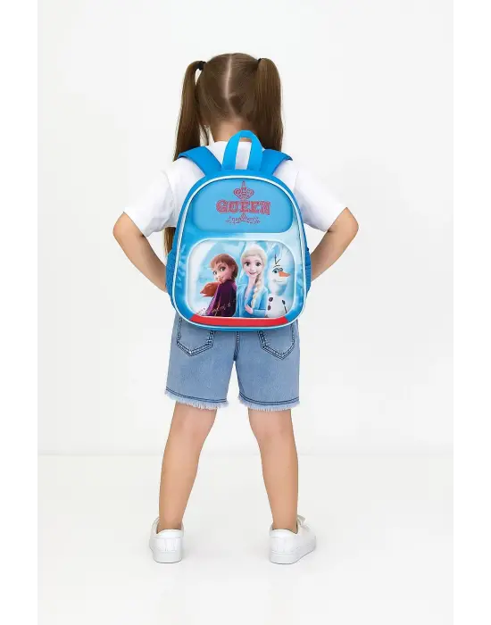 Omarı Çiçek Desenli Okul Çantası