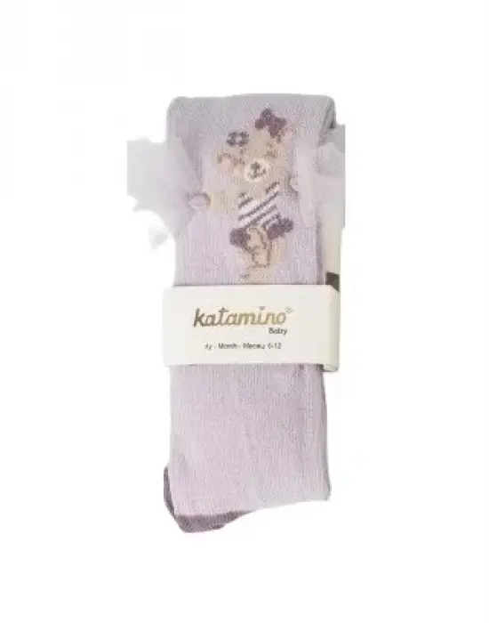 Omarı Çocuklar İçin Sevimli Desenli Külotlu Çorap Seti