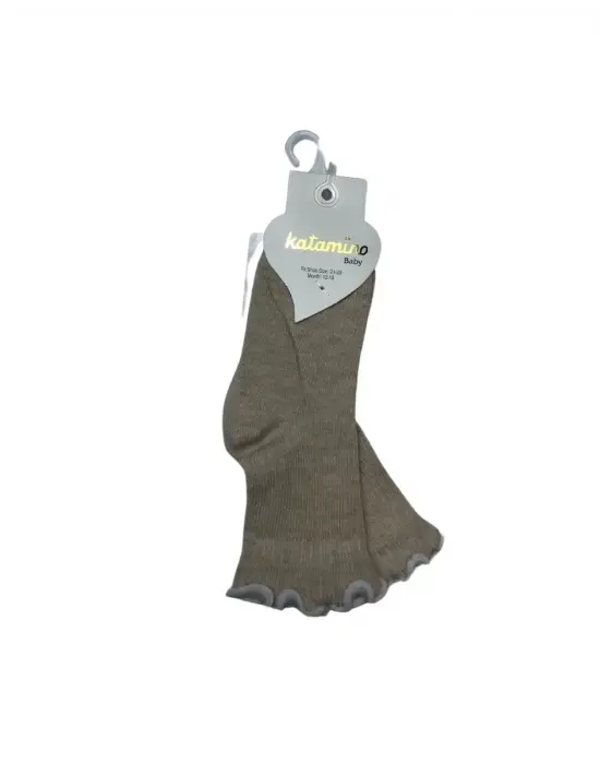 Omarı Eğlenceli Renkli Kız Bebek Soket Çorap Seti