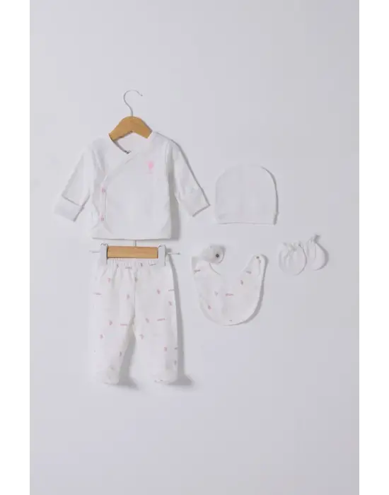 Omarı Hastane Çıkış Seti Beyaz USB Şarjlı