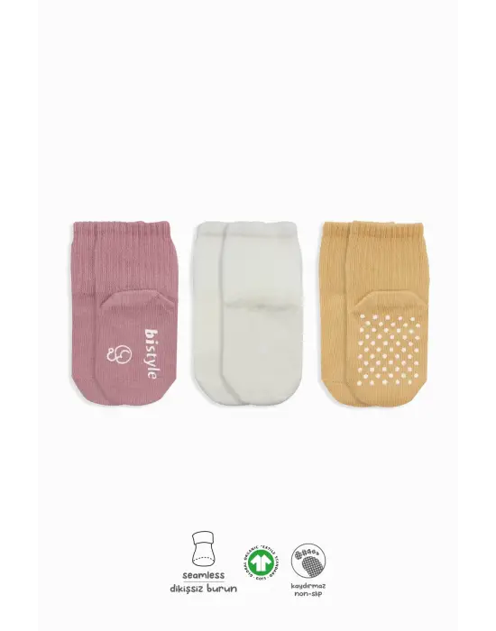 Omarı Kaymaz Penye Soket Çorap Seti - Rahat ve Şık Çoraplar