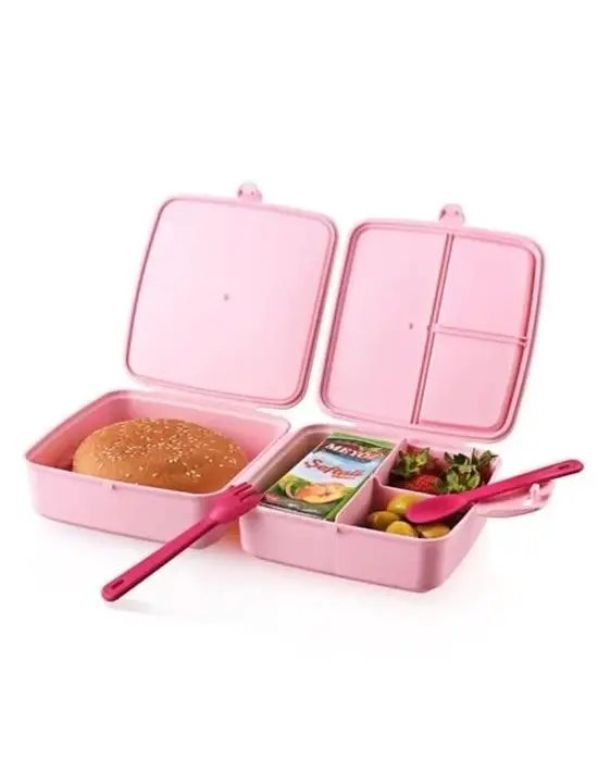 Omarı Pratik Çocuk Beslenme Kutusu 4 Bölmeli