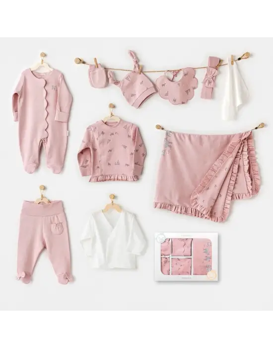 Omarı Puppy Gazelle Hastane Çıkışı Pembe Set