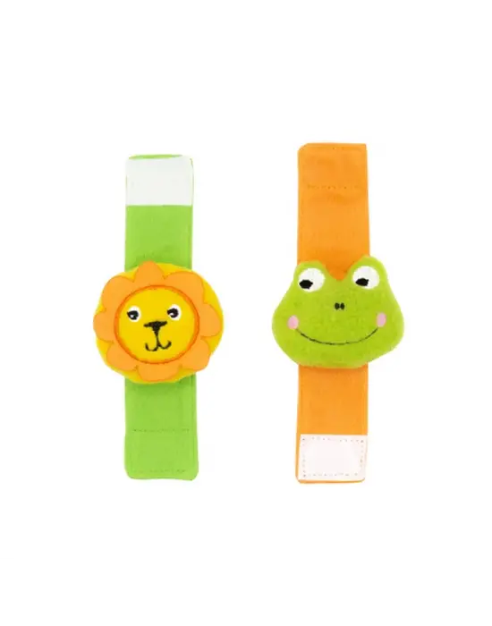 Omarı Renkli Çıngıraklı Bileklikli Çorap Seti