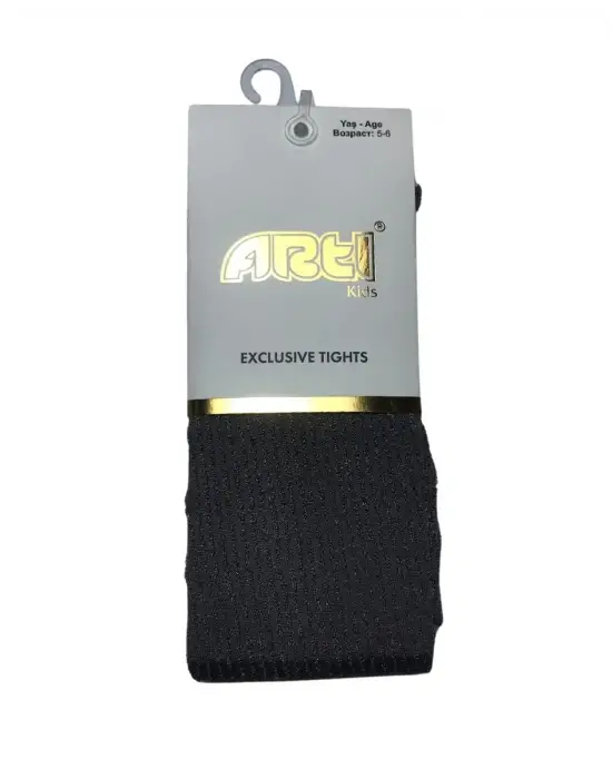 Omarı Renkli Desenli Kız Çorabı Modelleri