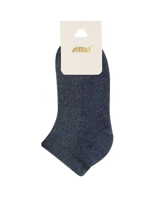 Omarı Renkli Desenli Pamuklu Patik Çorap Seti