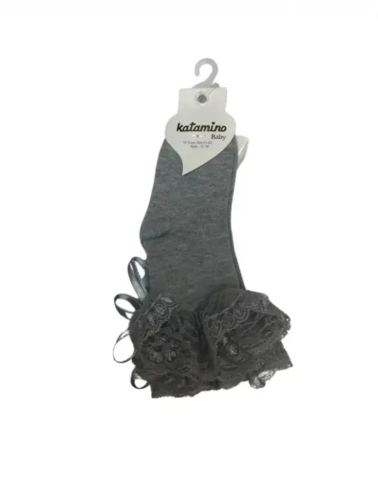 Omarı Renkli Kız Bebek Soket Çorap Seti