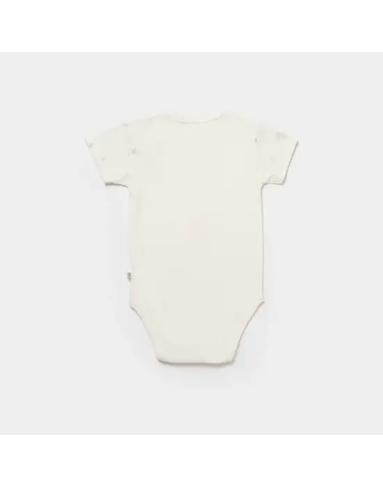 Omarı Sevimli Koala Desenli Kısa Kol Bebek Body