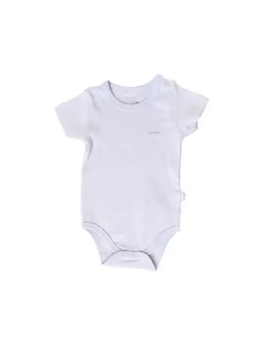 Omarı Şık Beyaz Kısa Kol Body