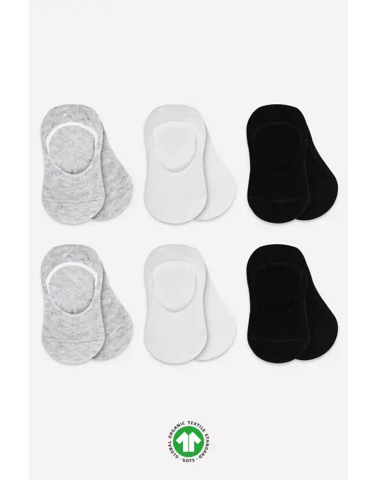 Omarı Şık ve Rahat Silikonlu Babet Çorap Seti