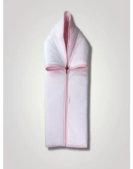 Omarı Yenidoğan Kadife Kumaş Kız Bebek Battaniyesi