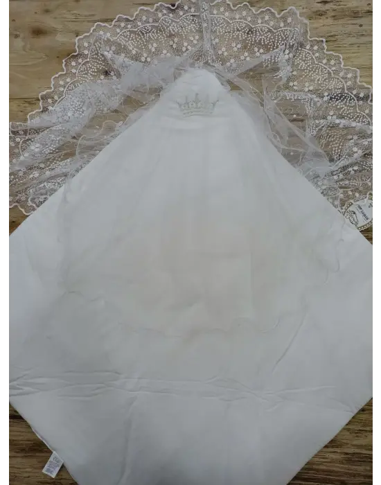 Omarı Yenidoğan Kumru Kundak Bebek Battaniyesi - Ekru