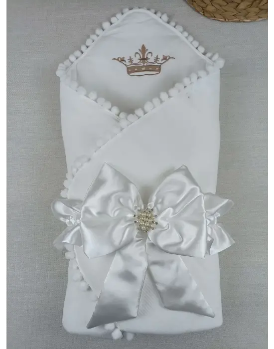 Omarı Yenidoğan Lüks Kundak Bebek Battaniyesi