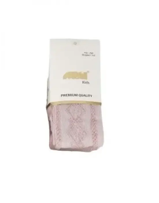 Omarı **Yüksek Bel Kabartma Desenli Kız Çorabı**