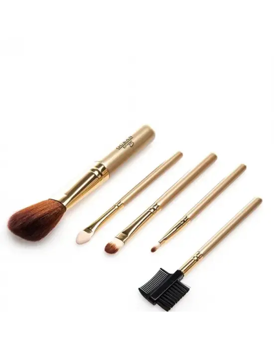Omarı Yüksek Kaliteli 5 Parça Makyaj Fırça Seti