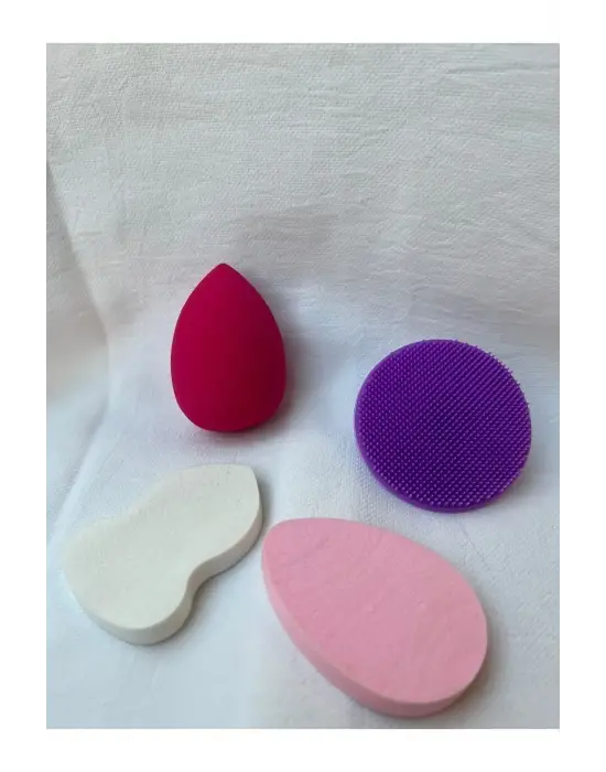 Omarı Yumuşak Cilt Makyaj Süngeri Seti