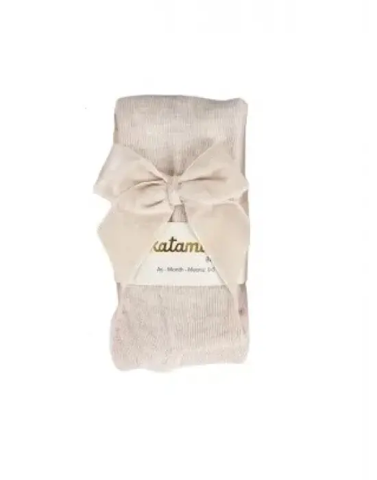 Omarı Yumuşak Pamuklu Bebek Külotlu Çorap Seti