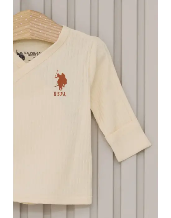 Omarı Yumuşak Pamuklu Kız Bebek 5li Zıbın Seti