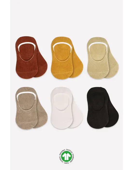 Omarı Yumuşak ve Şık Babet Çorap Seti 6lı