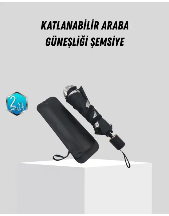 Ön Cam Güneşliği – Kalın Kumaş Ve Cam Elyaf İskelet İle Maksimum Uv Koruma
