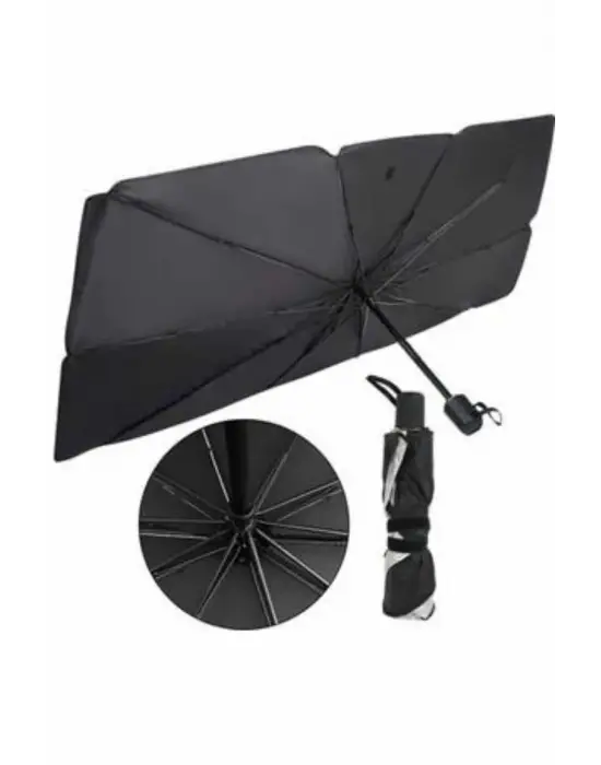 Ön Cam Güneşlik Şemsiye Tüm Araçlar İçin Araba Katlanabilir Güneşlik