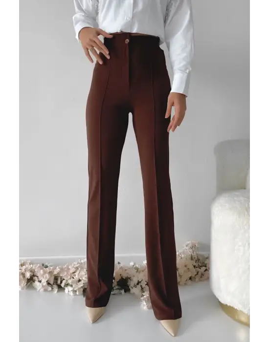 Trend İthal Krep Pantolon