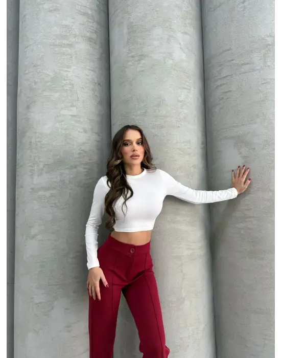 Modern İthal Krep Pantolon