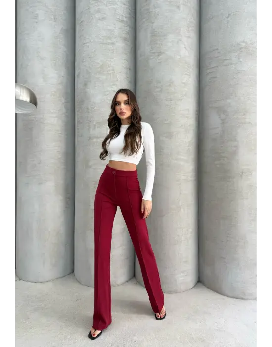 Modern İthal Krep Pantolon