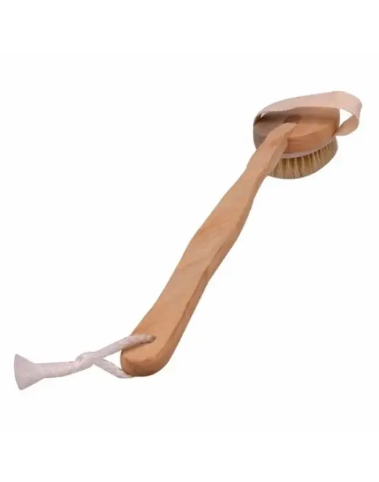Organik Doğal At Kılı Banyo Fırçası