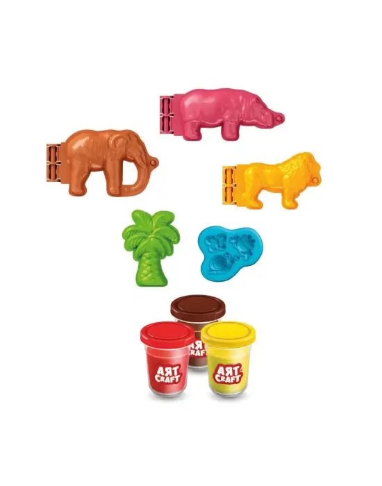 Omarı Eğlenceli Orman Hayvanları Oyuncak Hamur Seti