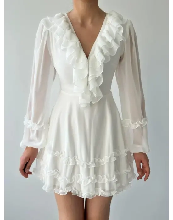 Osıes Fırfırlı Elbise