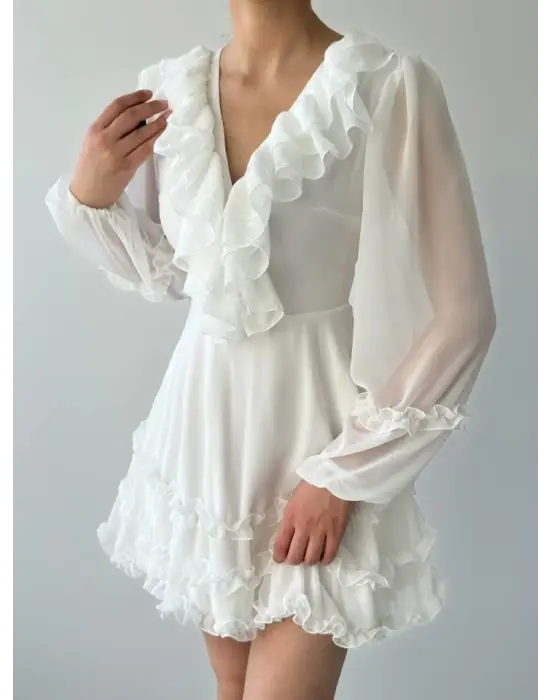 Osıes Fırfırlı Elbise