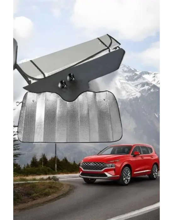 Oto Güneşlik Tüm Araç Tiplerine Uygun Isı Önleyici