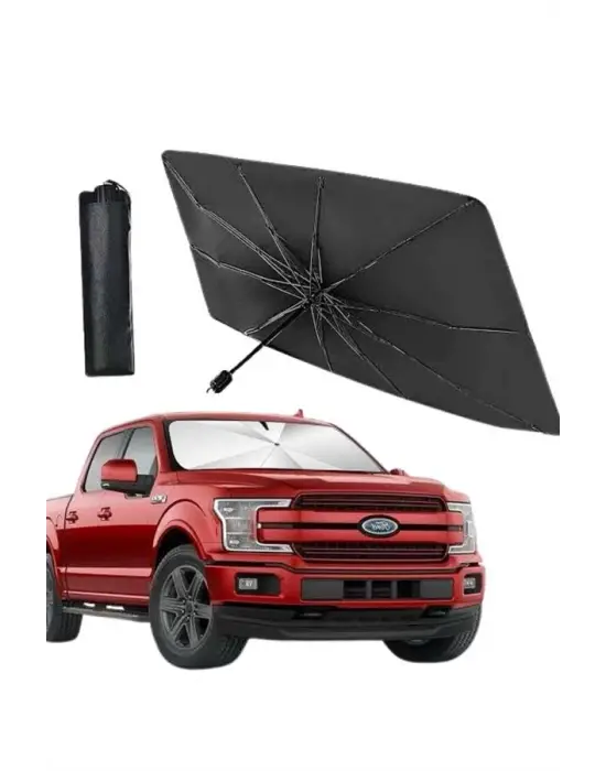 Oto Ön Cam Güneşliği Otomatik Katlanabilir Gölgelik Oto Cam Şemsiye