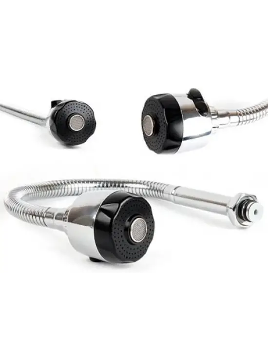 Oynar Başlıklı 2 Fonksiyonlu Spiral Musluk Başlığı Kubar