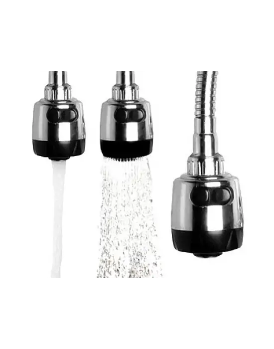 Oynar Başlıklı 2 Fonksiyonlu Spiral Musluk Başlığı Kubar