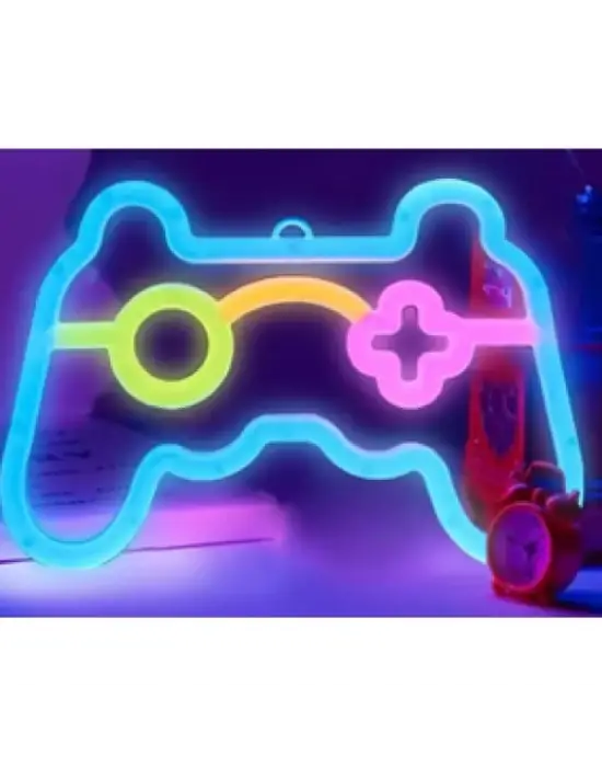 Oyun Konsolu Tasarımlı Neon Led