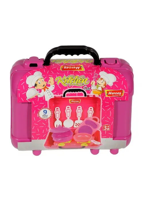 Omarı Çocuklar İçin Eğlenceli Mutfak Oyuncak Seti