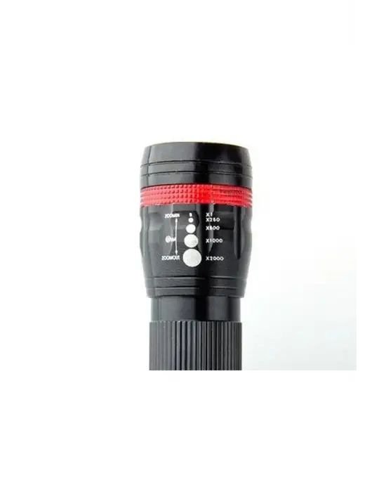 Özel Güvenlikler Için Menzilli Zoomlu Pilli El Feneri Dayanıklı