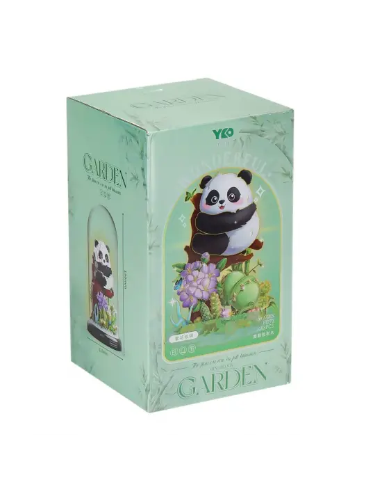 Omarı Panlos Fanus Panda Parça Puzzle Seti