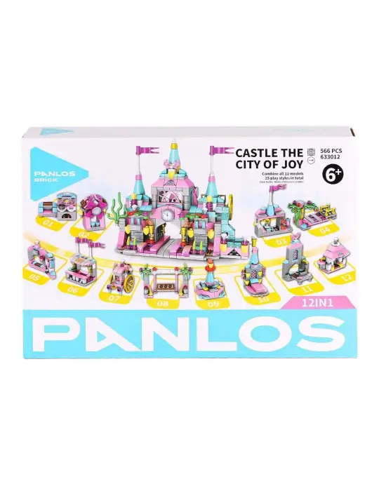 Omarı Tuğla Şehri Blok Seti - Benzersiz Yapıların Keyfi