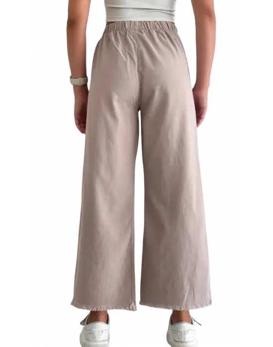 Trend Paça Püsküllü Pantolon