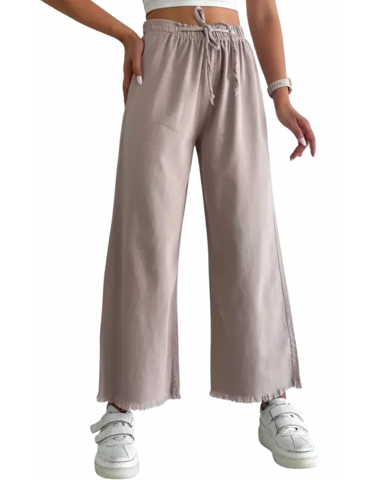 Trend Paça Püsküllü Pantolon