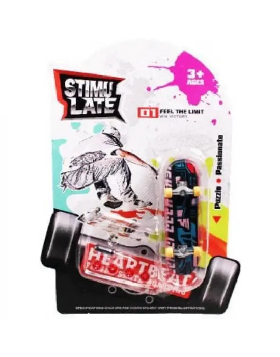 Omarı Yumuşak Tekerlekli Parmak Kaykay - Sürüklenme Garantili